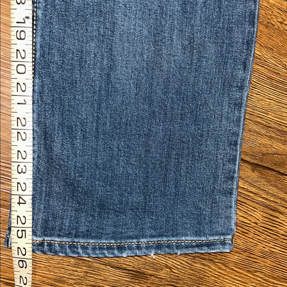 Old Navy Women's Flare Ankle Blue Jeans - Picture 9 of 9